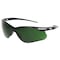 Jackson Safety Safety Glasses, Anti-Scratch, Black Frame, Half-Frame 50010 - alternate 1